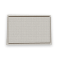 Tapis de bain blanc cassé 60x90 cm effet hôtel