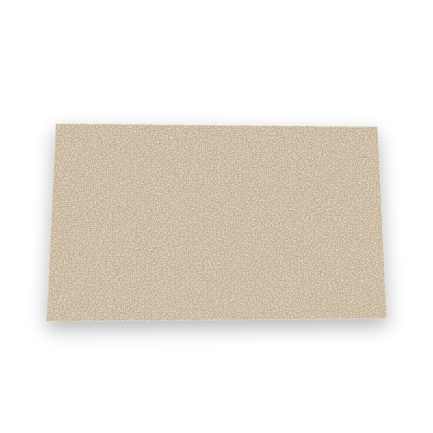 Tapis de bain beige sable 70x120 cm format généreux