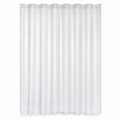 Rideau de douche transparent givré 180x200 cm en EVA