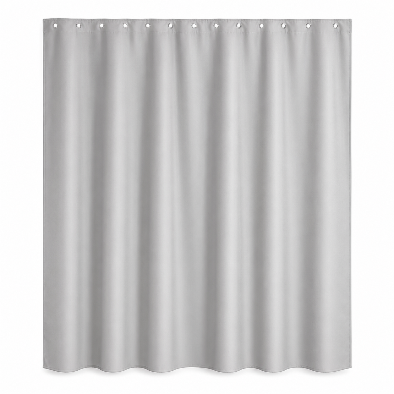 Rideau de douche gris perle 200x200 cm format large