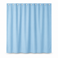 Rideau de douche bleu ciel 180x180 cm compact